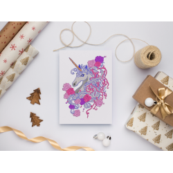 Floral Unicorn