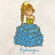 Hydrangea Flower Girl