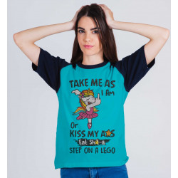 Take Me As I Am Unicorn Funny Quote