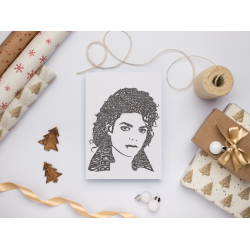 Michael Jackson Word Art