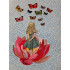 Girl Watching Butterflies