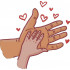 Father And Child Hands