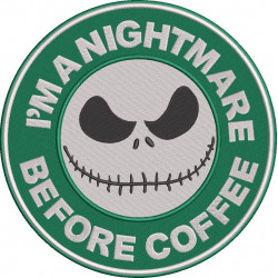 I am a Nightmare Before Coffee