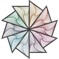 Colourful Windmill