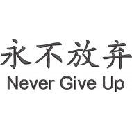 Never Give Up