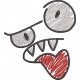 Crazy Face Doodle Crazy Face Doodle