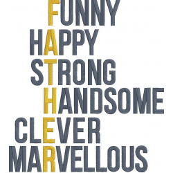 Fathers Day Wordart