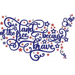 The Land Of The Free Because Of The Brave