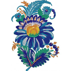 Delft Blue Flower