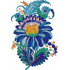 Delft Blue Flower