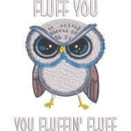 Fluff You Funny Baby Owl