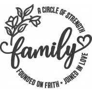 A Circle Of Strength Family Quote