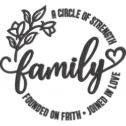 A Circle Of Strength Family Quote