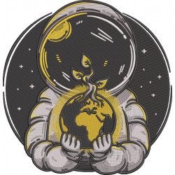 Astronaut Saving Earth