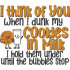Cookies In Milk Funny Quote