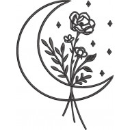 Flower In Crescent