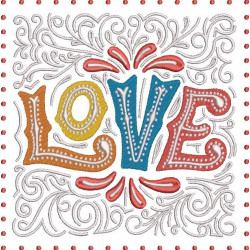 Love Word Art