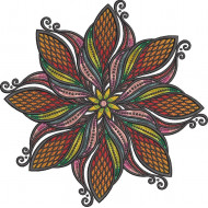 Colourful Flower Art