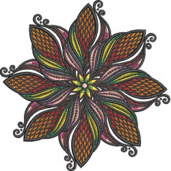 Colourful Flower Art