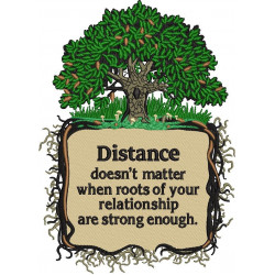Distance Doesnt matter Quote