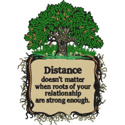 Distance Doesnt matter Quote