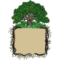 Tree Notice Board Blank