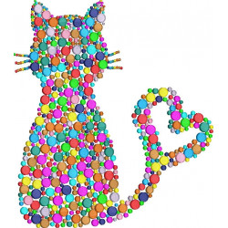 Colorful Cat