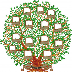 Family Tree Embroidery
