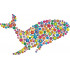 Floral Whale