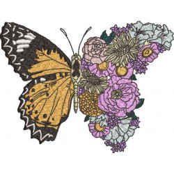 Floral Butterfly
