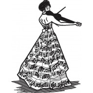 Girl Playing Violin