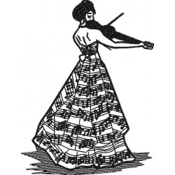 Girl Playing Violin
