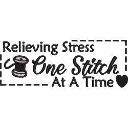 Relieving Stress One Stitch At A Time