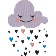 Heart Raining Cloud