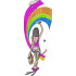 Girls With Rainbow