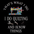 I Do Quilting
