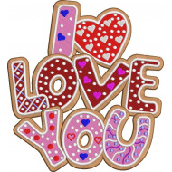 I Love You Pattern