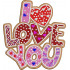 I Love You Pattern