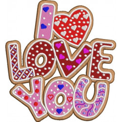 I Love You Pattern