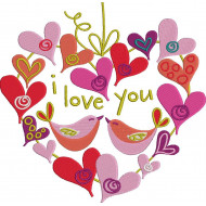 I Love You Bird Heart