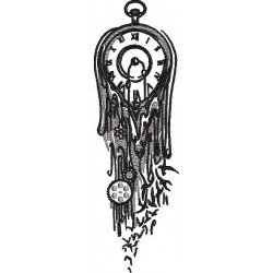 Melting Wall Clock