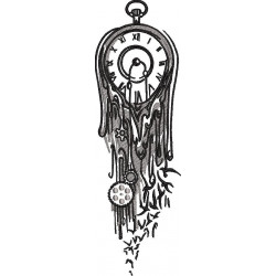 Melting Wall Clock