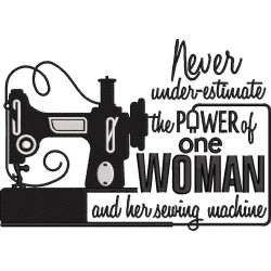 Never Underestimate the Power One Woman