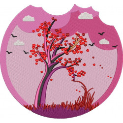 Heart Tree Design