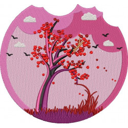 Heart Tree Design