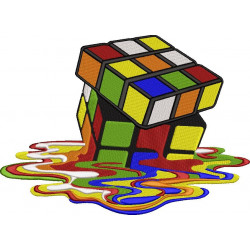 Rubik Cube Melting