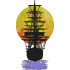 Nautical Wind Sailing Boat