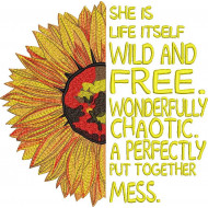 She Is Itself Wild And Free