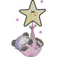 Bear Playing With Star