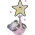 Bear Playing With Star